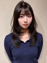 カルマ(KARMA)&nbsp;地毛風カラーとレイヤーで実習前スタイル