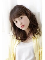 ヘアアンドメイクジップ恵比寿 (Hair＆Make ZIP)&nbsp;コンサバミディアムウェーブ