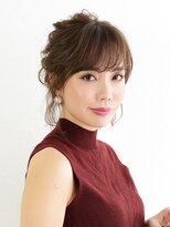 アース 浦添店(HAIR & MAKE EARTH)　&nbsp;ミディアムでも◎くるりんぱで魅せる愛されデートスタイル