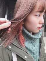 マリタルボウズ(marital vows)&nbsp;サーモンピンクインナーカラー