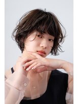 イースタイル 志都呂店(e-style com’s hair) ニュアンスパーマ #こなれヘア#ボブショート#フレンチガーリー