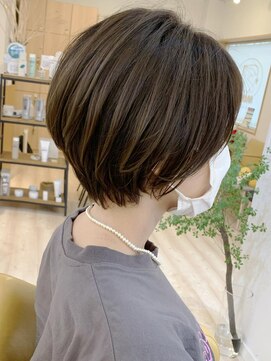 モリオ フロム ロンドン 成増店 丸みボブココアブラウン