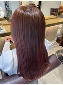 【EIGHT溝の口】お客様スタイル_ルージュピンク