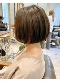 【noble高橋】再現性重視の大人ボブ/テラコッタ【新越谷美容室】