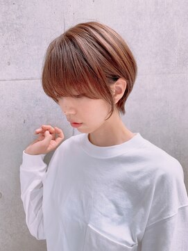 マッシュアンドマッシュアヴェダ ららぽーと福岡店(mash&mash AVEDA) 30代40代50代大人可愛い丸みショート福岡博多