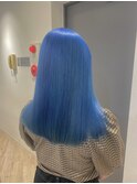 ブルーカラー【ケアブリーチ、イルミナカラー】