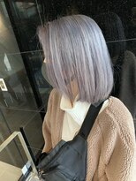 ユッカ エハ 豊中(YUCCA eha)&nbsp;【MASAKO】ハイトーンカラー/シルバーアッシュ/ダブルカラー