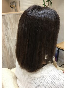 ステラ(Stellar) 髪質改善カラー〈ピンクグレージュ〉