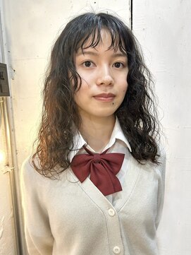 カゼ ダイカンヤマ Kaze DAIKANYAMA ハードカーリーパーマ/前髪ニュアンスパーマ