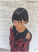 キッズカット ショートボブ