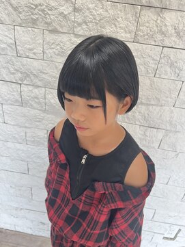 ラヴリア カミツ(LOVERIA KAMITSU) キッズカット ショートボブ