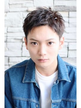 ルーツ(ROOTS) 爽やかベリーショート 2ブロック メンズ 渋谷