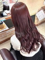 セットアップ 倉敷美和店(SET-UP) ピンクボルドー/暖色カラー/ブリーチなしカラー