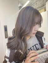 マーシュ 梅田(marshu)&nbsp;透け感ハイライト ベージュカラー°○