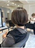 20代30代40代 髪質改善 大人可愛い ボブ ショコラアッシュの艶髪