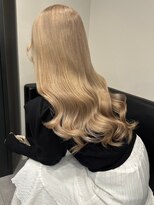 ベレーザ 渋谷(BELEZA)&nbsp;7849ミルクティーアッシュベージュハイトーンカラーワンホンヘア