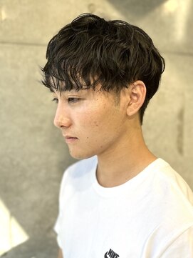 フルブルーム 東林間(fullbloom) メンズカット無造作パーマ刈り上げツーブロック