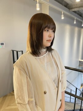 ヌープヘアーアイス(NUUP.hair ici) 大人ガーリー大人美人透明感髪質改善ニュアンスカラー