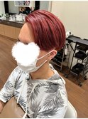 ブリーチカラー☆チェリーレッド