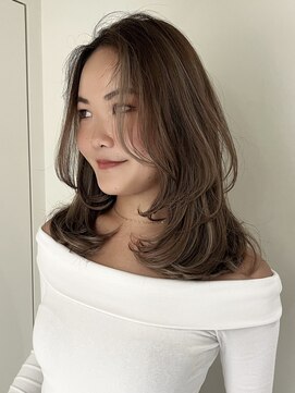 ジルブラン 錦糸町(JIL BLAN) ミディアムロングデザインハイライトオージュア【錦糸町】