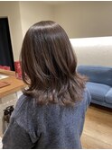 大人の艶髪レイヤー×グレージュ