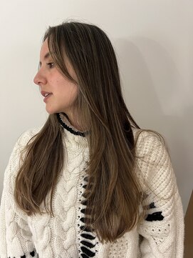 アンドビューティフル 恵比寿(andbeautiful) 地毛ハイライトカラー