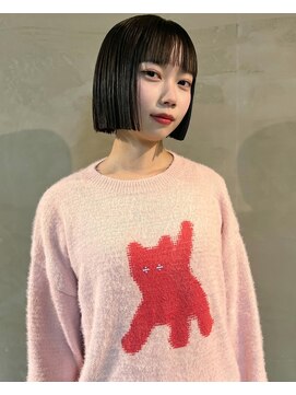 オルティ(OLTI) 《OLTI》黒髪×顎ラインボブ