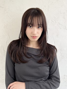 マスカリ(muscali) #丸型#ホワイトグレージュ#ミニウルフ#チェリーブラウンa93