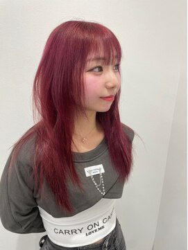 トゥルークリエイション 渋谷(True Creation) 韓国/レイヤー／イメチェン/ホワイト/外ハネポブ/美髪/渋谷