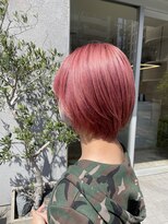 アコーズ ヘア トクシゲ(accord s hair Tokushige)&nbsp;カシスピンクカラー/Wカラー