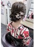 【TELのみ】浴衣の着付け＆ヘアセット￥5500