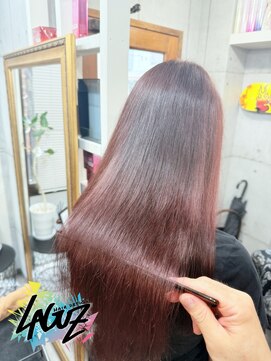 ラグズ 茅ヶ崎(LAGUZ) Clear Red 茅ヶ崎髪質改善/茅ヶ崎リンゴ幹細胞トリートメント