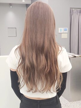 エニフォーイーストハム(Eni for eastham) ケアブリーチ/ホワイトミルクティー/ロング