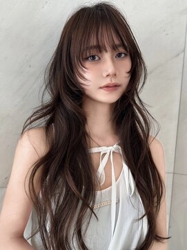 サイン 渋谷(SIGN) 20代30代人気韓国ヘアーハッシュカットレイヤーカットグレージュ