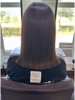 コルテ 倉敷西坂店(CoRte.)&nbsp;こなれセミディ/外ハネ/小顔/ナチュラル/秋冬カラー/うる艶