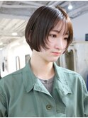 ショート/顔まわりレイヤー/堀江美容室/Eurica