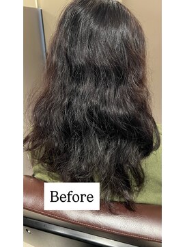 アイコニックナゴヤ(AIconic nagoya) 【 池 田 】ぺたん。とならないナチュラルな美髪縮毛矯正