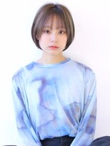 オーロ 武庫之荘店(ORO)&nbsp;20代30代40代50代オリーブグレー小顔ショート