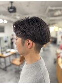 フェザー＋毛流れパーマ