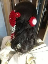 ヘアーメイクサロン ソエル(Sowelu)&nbsp;成人式　ハーフアップ♪