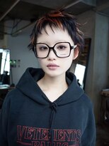 ギークス(GEEKS) 【GEEKS渋谷】バズカット/デザインカラー/ショートレイヤー/小顔