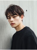 フェザーショート韓国マッシュフェザーパーマ韓国ヘア三鷹