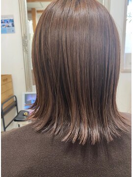 ヘアアトリエ ナイン 岡部店(hair atelier nine) ヘッドスパ/バーガンディ/バズカット/ブルーブラウン/福島市