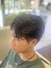 《キャンペーン!》眉毛パーマ+ メンズカットAコースorBコース¥8500