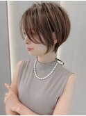 □ショートボブ/顔周り/韓国/ブリーチなし/30代40代50代/錦糸町