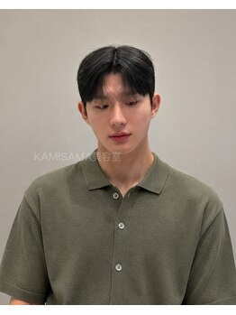 カミサマ(KAMISAMA)の写真/【東中野駅徒歩1分】本場韓国の技術"ダウンパーマ"が好評!!再現性の高いカットでONもOFFもキマる！