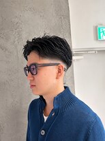 アカ(ACA)&nbsp;ニュアンスパーマフェード札幌大通りメンズ美容室