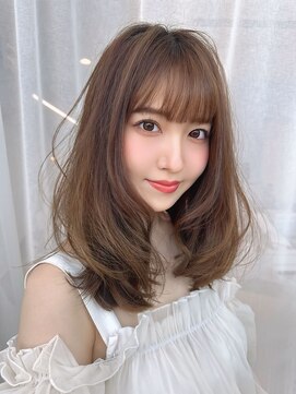 モナザスカイ 栄(MONA the SKY) 【MONA】シースルーバング/ナチュラルレイヤー/ロングレイヤー