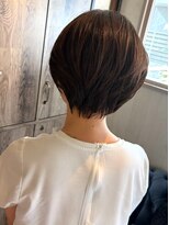ナフィ バイ エイム 町田店(Nafie by eim)&nbsp;360度キレイ♪大人美人の丸みショートボブ/似合わせショートヘア