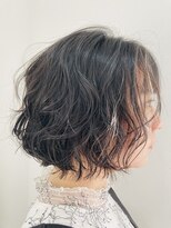 ナンバーフォーナチュラル(NO4 natural)&nbsp;64. パーマボブ/ニュアンスパーマ/似合わせ/ツヤ感